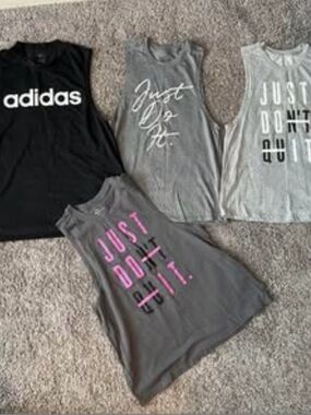 Nike & Adidas Muscle Tank Tops